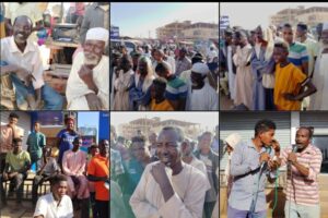 يتواصل برنامج خيمة الزكاة في رمضان بسوق صابرين بأمدرمان